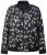 Ulla Popken 845841 Giacca reversibile a fiori con collo college Nero - Giacche - Giacche taglie forti da donna