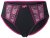 Ulla Popken 845885 Slip a fiori con pizzo Rosa - Slip - 