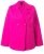 Ulla Popken 846021 Cappotto in pile Rosa - Cappotti - Cappotti taglie forti da donna