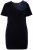 Ulla Popken 846051 Abito di velluto a maniche corte Blu scuro - Abiti da sera - Abiti da sera taglie forti