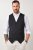 JP1880 846089 Gilet in felpa Nero - Abiti - Abiti da Uomo Taglie Forti