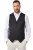 JP1880 846089 Gilet in felpa Nero - Abiti - Abiti da Uomo Taglie Forti