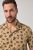JP1880 Boxy Cuba Short Sleeve Shirt Camel - Camicie - Camicie Taglie Forti Uomo
