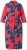 Ulla Popken 846164 Abito chemisier a fiori Rosso - Vestiti midi - Abiti midi taglie comode