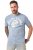 JP1880 846221 Rolling Stones Tongue T-shirt Azzurro - Magliette di band - T-shirt band taglie forti