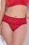 Ulla Popken 846235 Slip hipster con pizzo Rosso - Slip - 