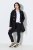 Ulla Popken 846278 Cappotto softshell Nero - Cappotti - Cappotti taglie forti da donna