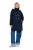 Ulla Popken 846278 Cappotto softshell Blu scuro - Cappotti - Cappotti taglie forti da donna