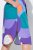 Ulla Popken 846351 Abito chemisier fantasia Lilla - Vestiti midi - Abiti midi taglie comode