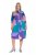 Ulla Popken 846351 Abito chemisier fantasia Lilla - Vestiti midi - Abiti midi taglie comode