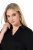 Ulla Popken 846373 Abito midi con cintura da annodare Nero - Vestiti midi - Abiti midi taglie comode