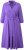 Ulla Popken 846373 Abito in felpa svasato con maniche a 3/4 Lilla - Abiti - Vestiti per tutte le taglie