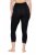 Ulla Popken 846491 Collant senza piede 3/4 con pizzo Nero - Collant & calzini - 