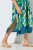 Ulla Popken 846493 Abito fantasia Petrolio - Caftani - 