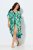Ulla Popken 846493 Abito fantasia Petrolio - Caftani - 