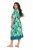 Ulla Popken 846493 Abito fantasia Petrolio - Caftani - 