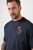 JP1880 846657 T-shirt bellyfit con badge Blu scuro TALL - TALL T-shirts - T-Shirt per Uomini Alti