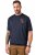 JP1880 846657 T-shirt bellyfit con badge Blu scuro TALL - TALL T-shirts - T-Shirt per Uomini Alti