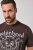 JP1880 Motörhead Soft Jersey Vintage T-Shirt Brown - Magliette di band - T-shirt band taglie forti