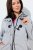 Ulla Popken 846744 Giacca softshell Grigio melange - Giacche - Giacche taglie forti da donna