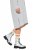 Ulla Popken 846886 Abito in felpa con cappuccio Grigio melange - Abiti in felpa - 