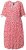 Ulla Popken 846912 Abito midi fantasia Corallo - Vestiti midi - Abiti midi taglie comode