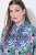 Ulla Popken 846952 Abito chemisier a fiori Bianco - Vestiti midi - Abiti midi taglie comode