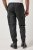 JP1880 847064 Pantaloni cargo in nappa di agnello Nero - Pantaloni in pelle da uomo in taglie forti - Pantaloni in pelle taglie forti