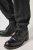 JP1880 847064 Pantaloni cargo in nappa di agnello Nero - Pantaloni in pelle da uomo in taglie forti - Pantaloni in pelle taglie forti