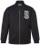 STHUGE 847083 Giacca varsity in tessuto scuba Nero - Giubbotti - Giubbotti Uomo Taglie Forti