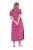 Ulla Popken 847409 Abito lungo fantasia Rosso bacca - Vestiti maxi - Abiti maxi taglie forti