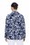 Ulla Popken 847586 Blazer in jacquard floreale Blu scuro - Blazer - Blazer Taglie Forti da Donna
