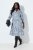 Ulla Popken 847643 Abito in jersey a righe Blu scuro - Abiti in jersey - 