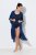 Ulla Popken 847654 Abito fantasia Blu scuro - Caftani - 