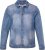 STHUGE 847739 Giacca di jeans dal look vintage Azzurro - Giubbotti - Giubbotti Uomo Taglie Forti