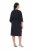 Ulla Popken 847909 Abito midi a fiori Nero - Vestiti midi - Abiti midi taglie comode
