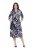 Ulla Popken 847972 Abito in maglia a fiori Bianco - Abiti in maglia - 