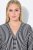 Ulla Popken 848052 Abito midi a righe con cintura da annodare Nero - Vestiti midi - Abiti midi taglie comode