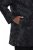 Ulla Popken 848099 Blazer jacquard a fiori con abbottonatura nascosta Nero - Blazer - Blazer Taglie Forti da Donna