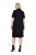 Ulla Popken 848105 Abito in felpa Nero - Abiti - Vestiti per tutte le taglie