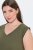 Ulla Popken 848131 Pigiama con pizzo Verde oliva - Pigiami/Loungewear - 
