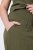 Ulla Popken 848131 Pigiama con pizzo Verde oliva - Pigiami/Loungewear - 