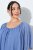 Ulla Popken 848169 Abito in chiffon svasato Azzurro - Vestiti midi - Abiti midi taglie comode