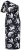 Ulla Popken 848510 Abito midi a fiori Nero - Vestiti midi - Abiti midi taglie comode