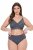 Ulla Popken 848693 Slip con pizzo Antracite - Slip - 