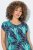 Ulla Popken 848696 Abito fantasia Blu scuro - Abiti estivi - Abiti estivi taglie forti