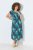 Ulla Popken 848696 Abito fantasia Blu scuro - Abiti estivi - Abiti estivi taglie forti
