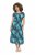Ulla Popken 848696 Abito fantasia Blu scuro - Abiti estivi - Abiti estivi taglie forti