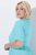 Ulla Popken 848724 Abito fantasia con volant Turchese - Abiti - Vestiti per tutte le taglie