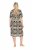 Ulla Popken 848789 Abito midi fantasia con tasche Blu scuro - Vestiti midi - Abiti midi taglie comode